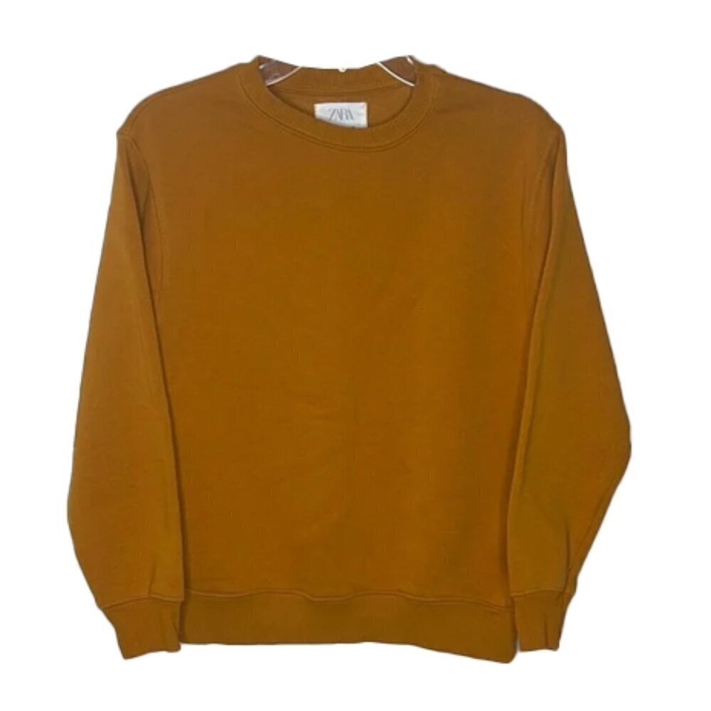 ❤️ 🆕 ZARA Mustard Boy Crewneck Size 12
